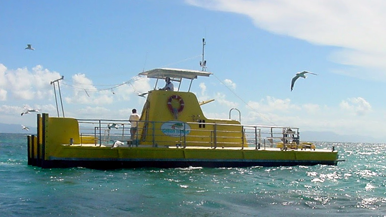 green island boat